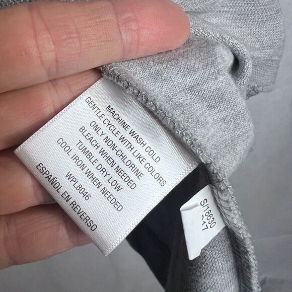 Alfani Gray Black Color Block Full Zip Cotton Blend Sweater Jacket Size XL - Picture 2 of 8